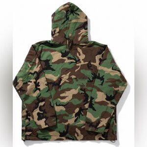 Ralph Lauren Polo Camo Hooded Pullover Sweatshirt - Green Brown Black